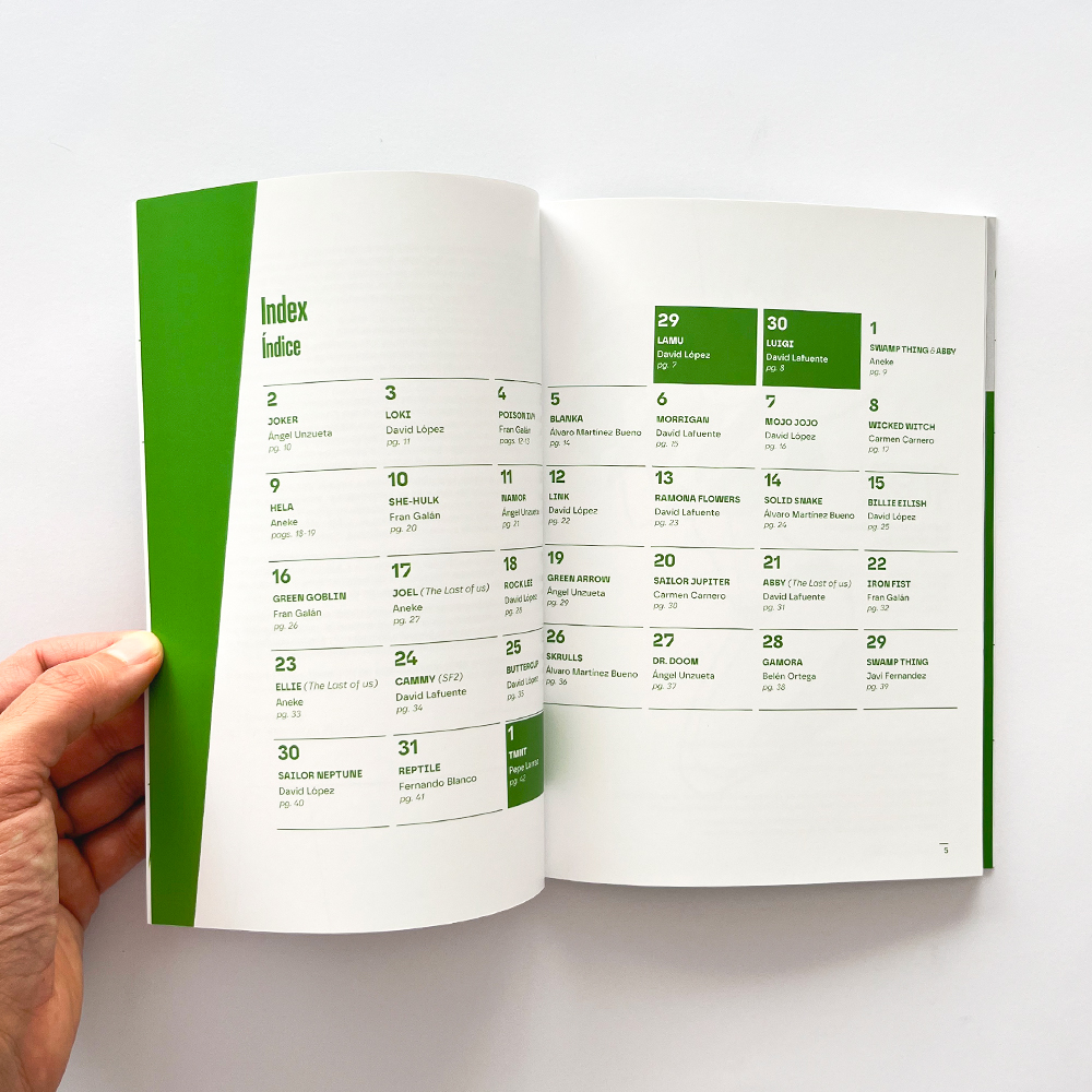 Greentober - interior libro