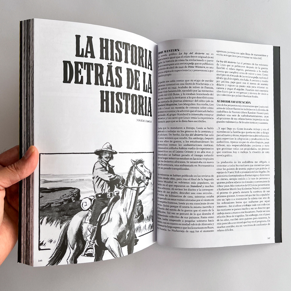 La ley del desierto - interior